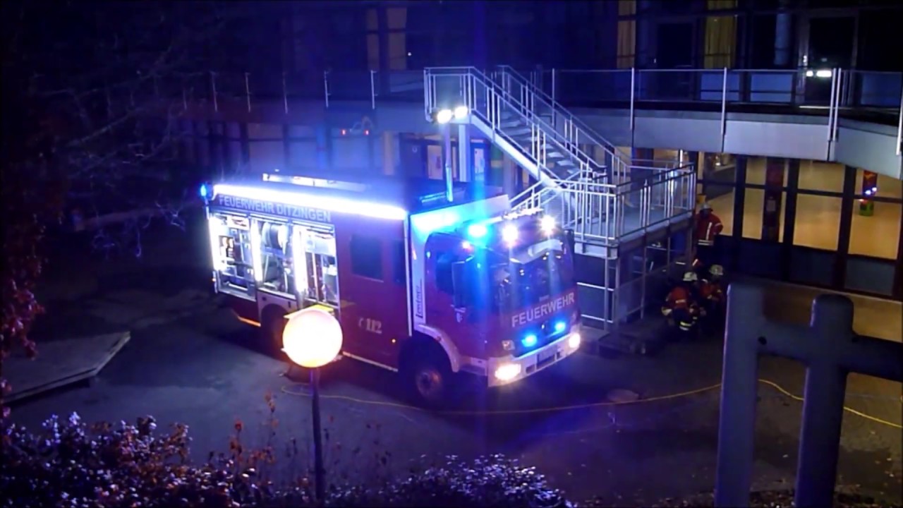 Brand im Chemiesaal des Schukzentrums Glemsaue