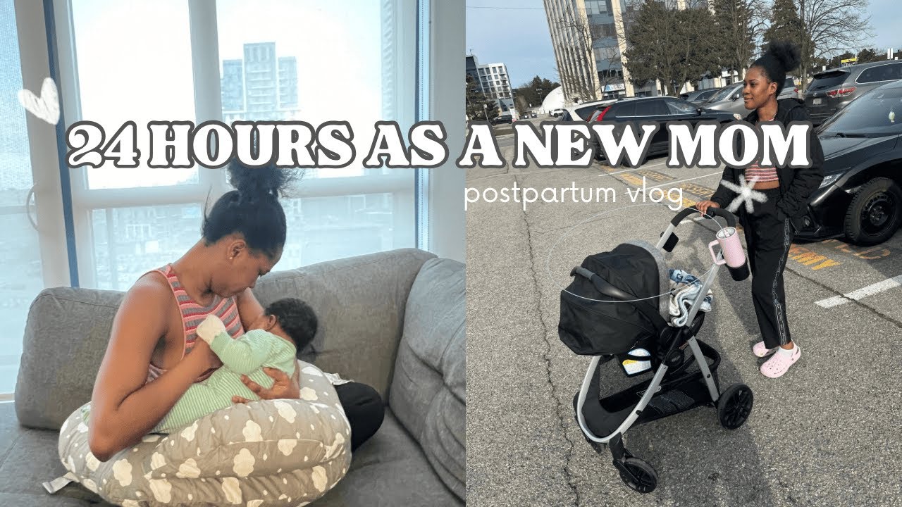 A Realistic Day in My Life Postpartum