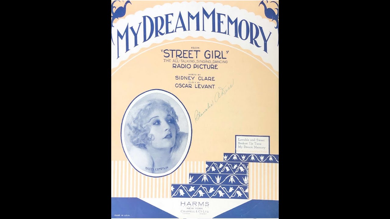 My Dream Memory (1929)