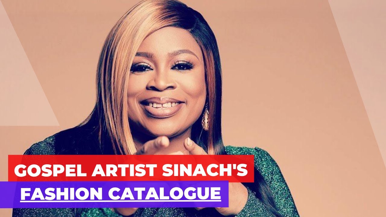Gospel Artist Sinach's Fashion Catalogue