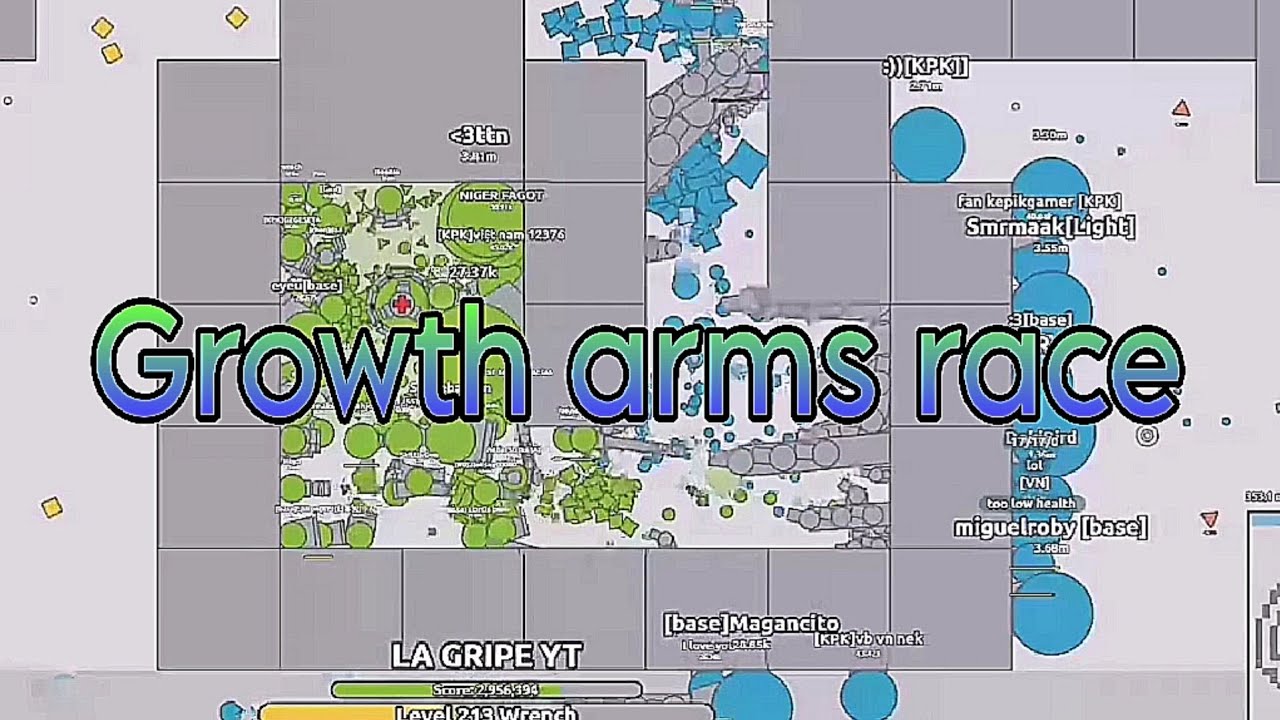 Arras.io Growth arms race WRENCH