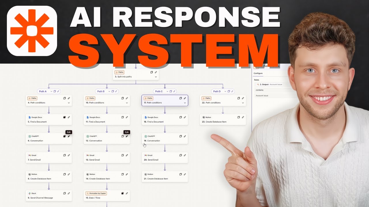 Build an AI-Powered Response System with Zapier - Automate Everything!
