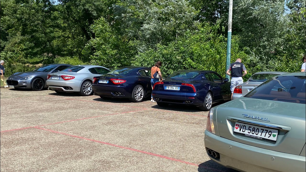 15 maserati rassemblées (ClubMaseratiFrance)