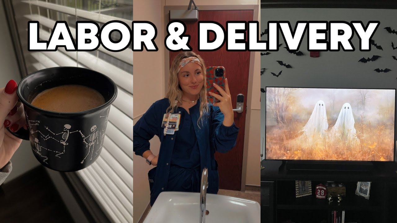 labor and delivery night shift vlog, WHATS IN MY NURSING BAG
