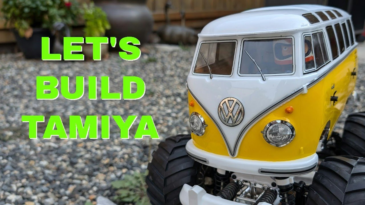 TAMIYA VOLKSWAGEN TYPE2 T1 WHEELIE