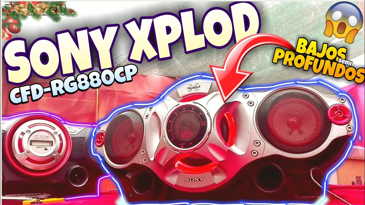 ‼️ ANALIZANDO la ÚLTIMA  Sony XPLOD‼️SONY CFD RG880 CP + TEST DE SONIDO 🔥🔥