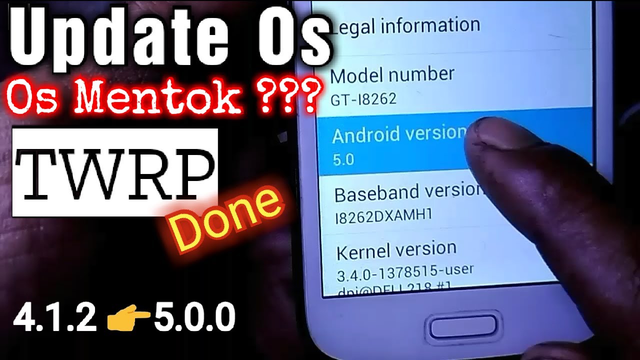 Cara Update Samsung Galaxy CORE gt i8262 Update Custom