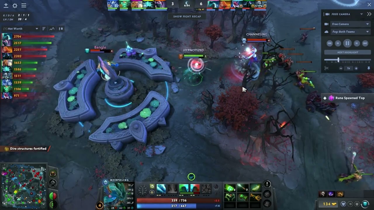 Morphling Hard Carry Safe Lane 7.40c 1200MMR Guardian Rank Climb
