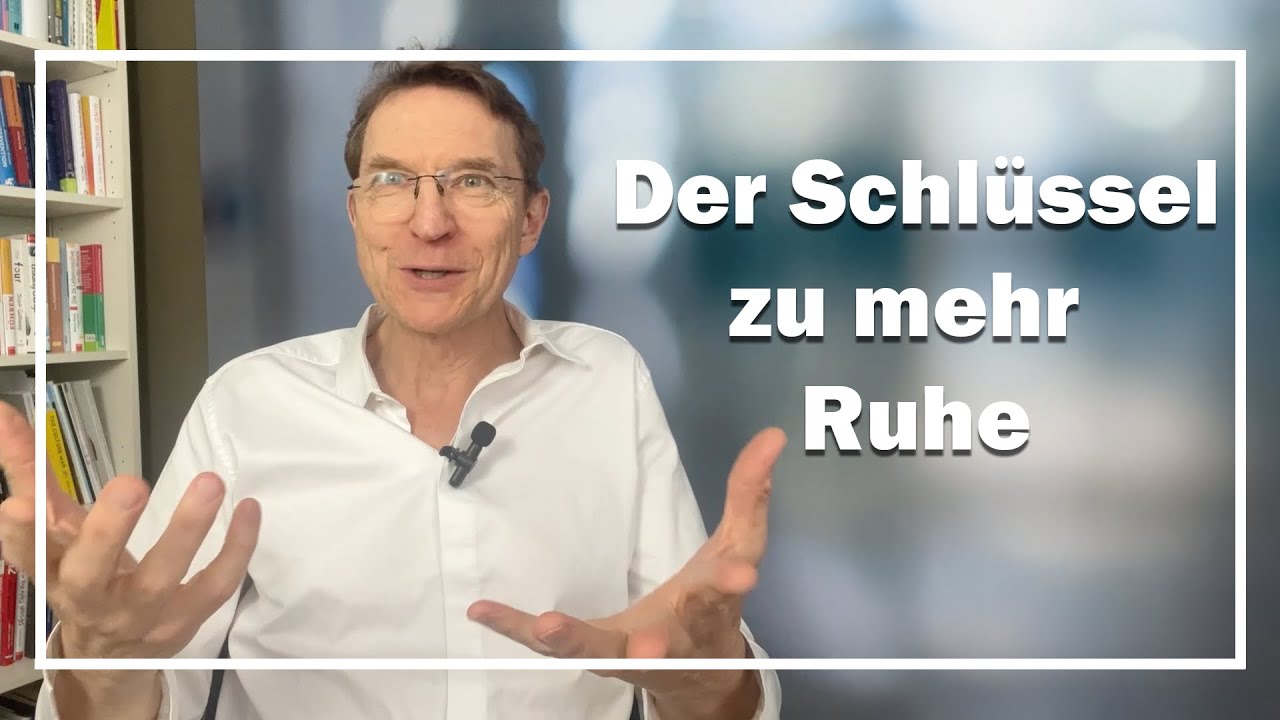 Gefühle, Körper, Gedanken – der Schlüssel zu mehr Ruhe