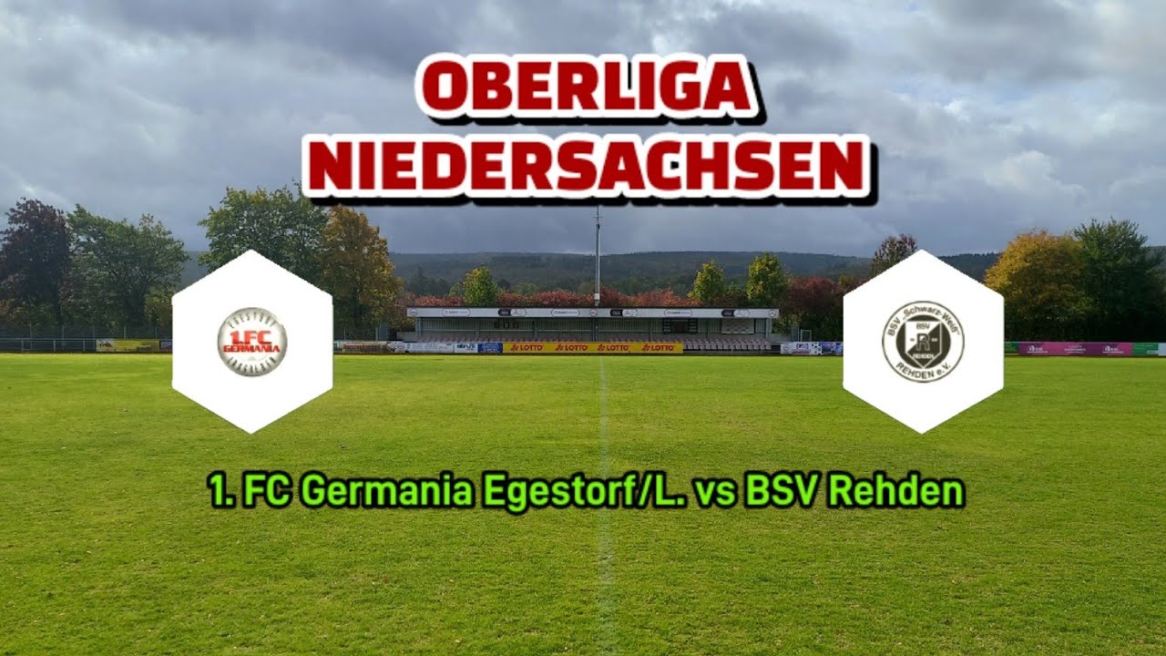 Oberliga Niedersachsen 1. FC Germania Egestorf/L.  vs BSV Rehden