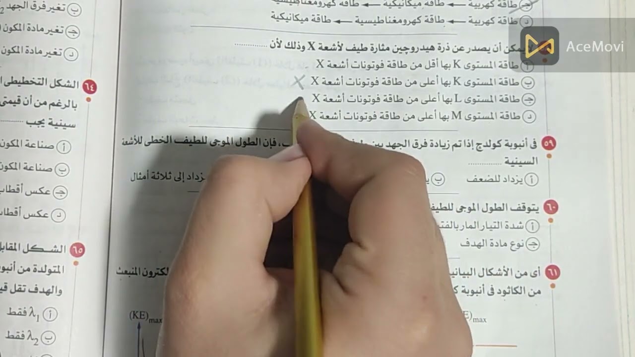 ( 47-76) الفصل السادس- حل كتاب الامتحان فيزياء 3 ث- م/ بيشوي عرابي