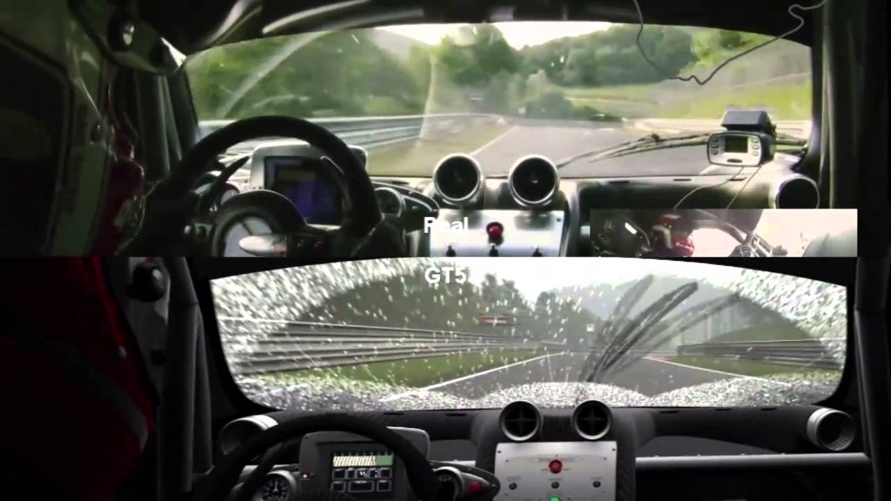 Gran Turismo 5 vs Real