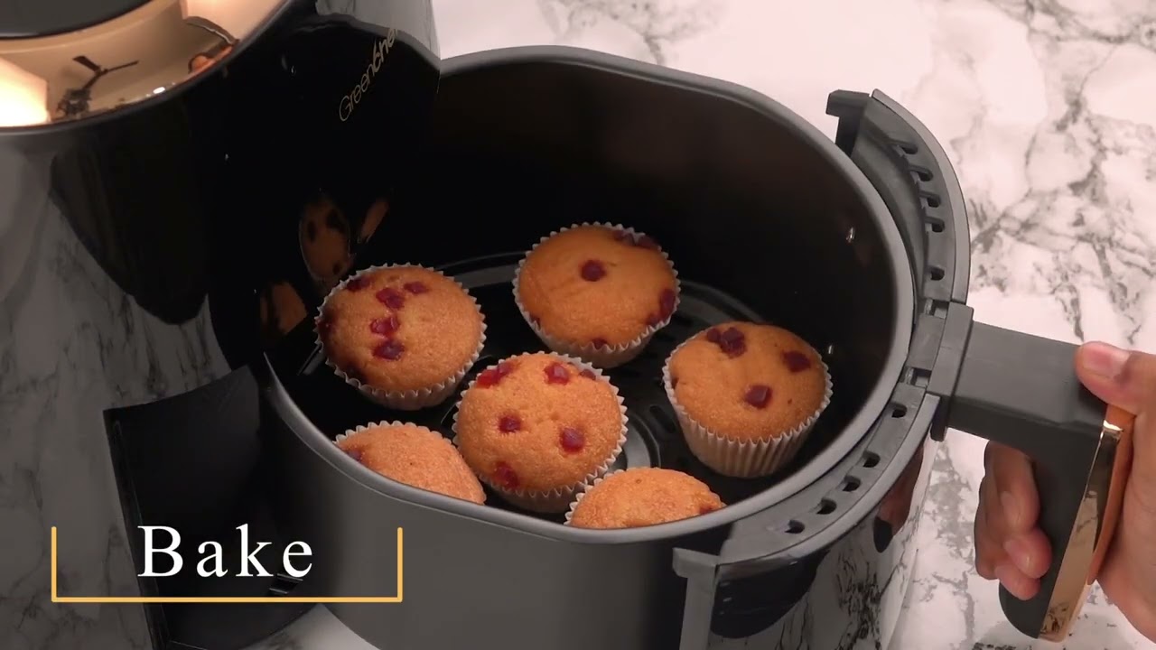 🍳 Introducing the Greenchef Frizzle Digital Air Fryer! #Greenchef