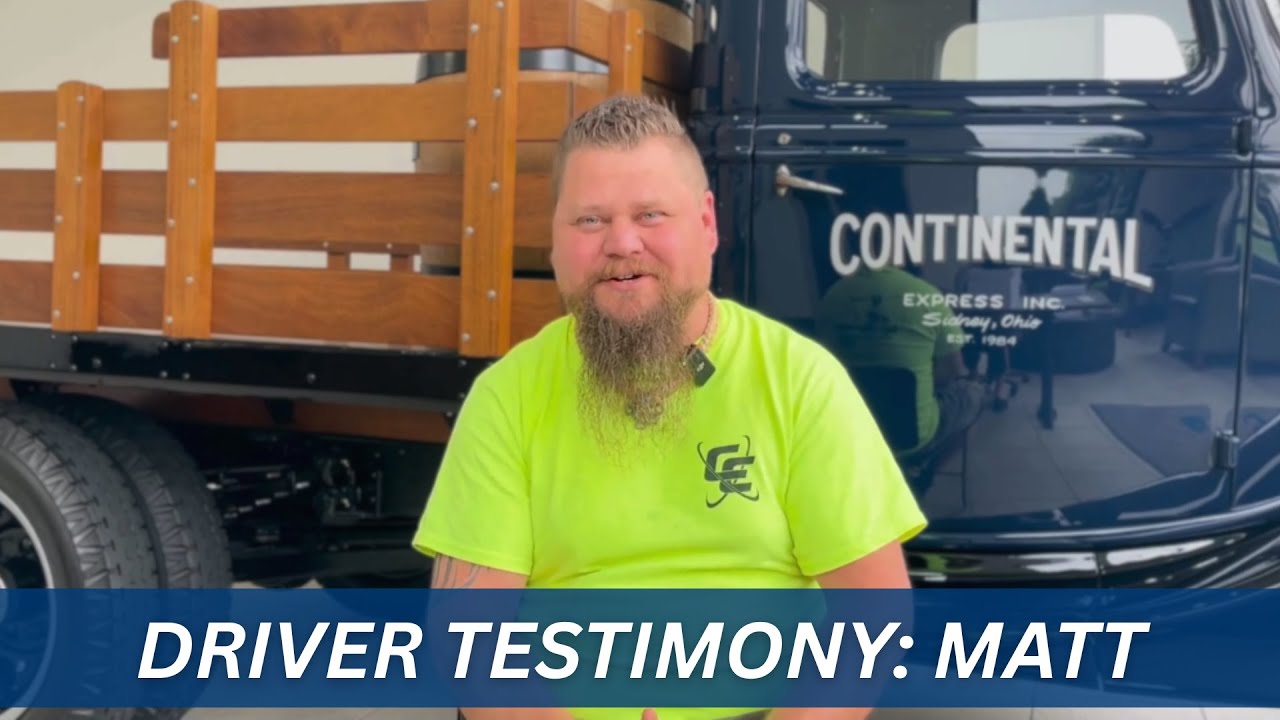 Continental Express CDL School Testimony: Matt