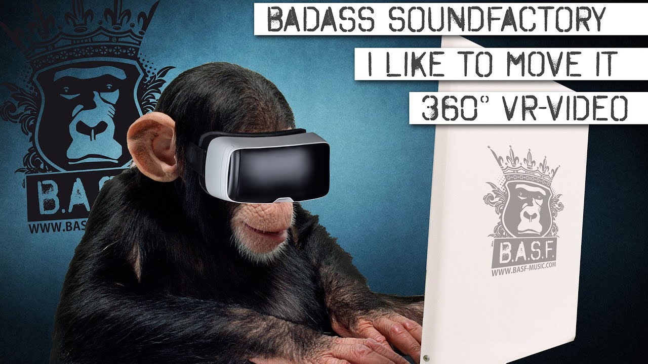 Reel 2 Real feat. The Mad Stuntman - I Like To Move It  (B.A.S.F - Rock/Metal Cover - 360&deg; Video)