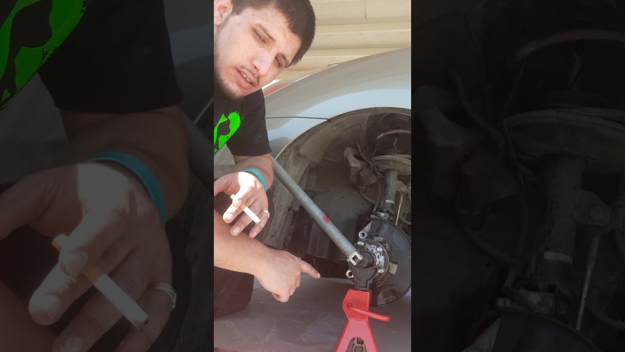 axle nut removal - HACK OF THE YEAR