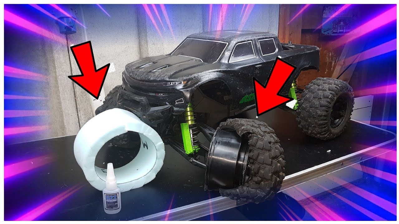 How To: Fix Ripped Foams In The Traxxas Xmaxx