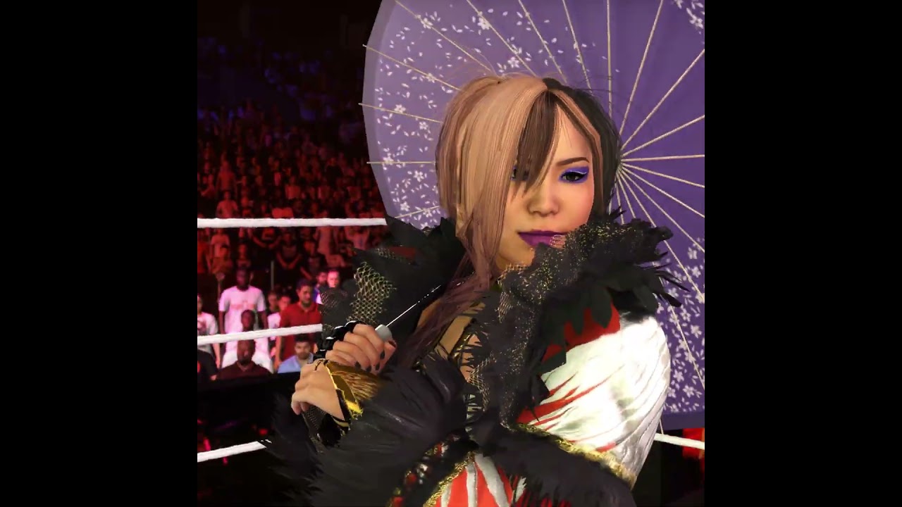 Kairi Sane Backlash by 2kwrestling | Mod Showcase #shorts  #wwe2k24  #wwe #iyosky  #charlotteflair