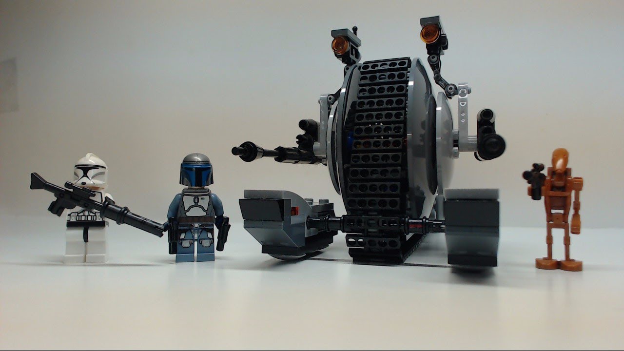 Lego Star Wars Corporate Alliance Tank Droid #75015 Build