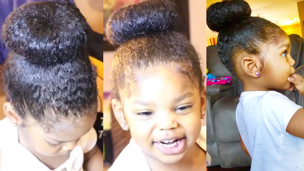 DIY SOCK BUN TUTORIAL| EASY BABY HAIR STYLE