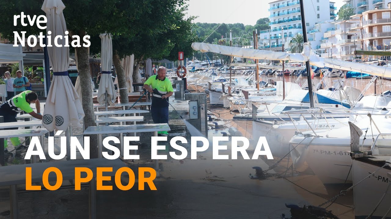DANA: DESTROZOS y calles ANEGADAS en el SUR y SURESTE de la PEN&Iacute;NSULA y AVISOS en el MEDITERR&Aacute;NEO
