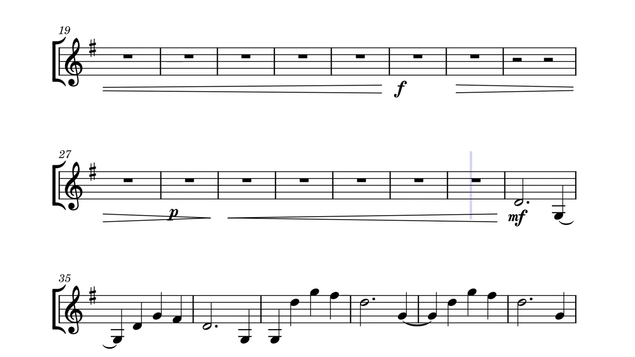 Glittering Vocal Lines Clarinets stem