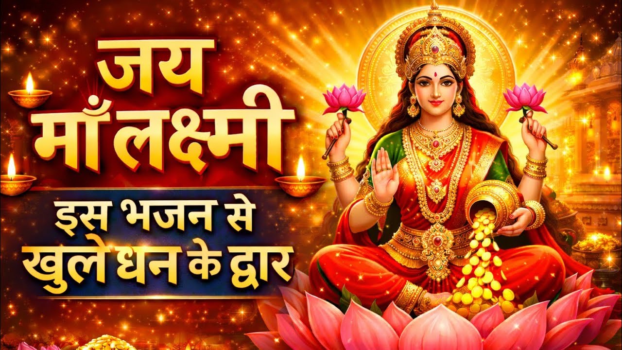 यह लक्ष्मी 🪷भजन सुनते ही घर में धन 🙏की वर्षा होने लगती है🔔 | Powerful Lakshmi Bhajan