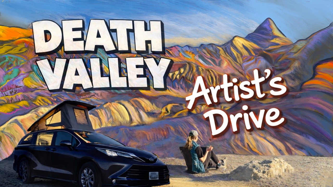 Death Valley Sunrise at Artist's Palette | Geology and Painting Volcanic Color & Changing Light