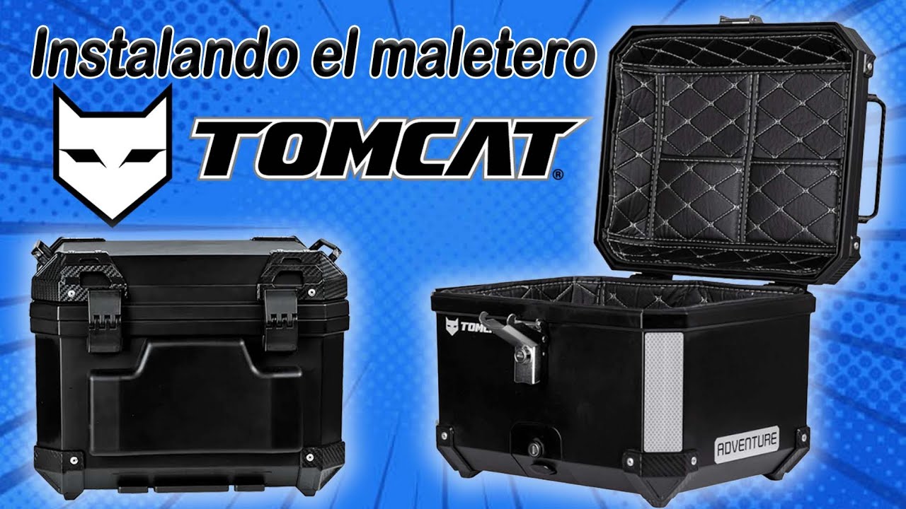 Instalando el maletero TOMCAT en mi Boxer CT100