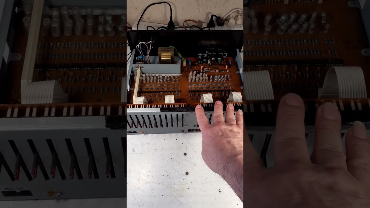 Restauracion ecualizador grafico PIONEER SG-9800 Japon 1979