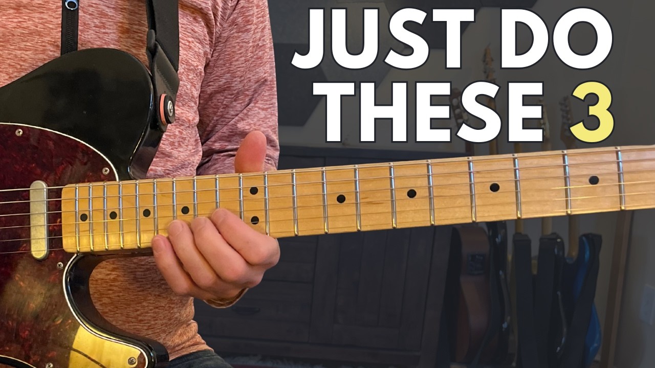 The 3 Skills Every Guitarist MUST Learn (Before Anything Else)