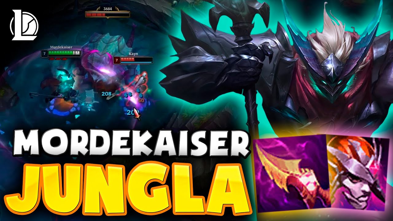 🌟¡EL NUEVO MORDEKAISER JUNGLA DESTROZA CON TAN SOLO ESTOS 3 ITEMS!