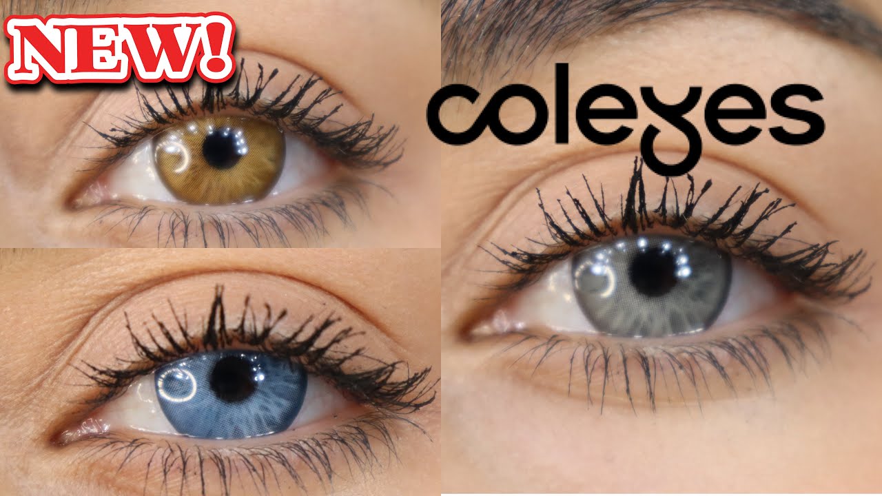 COLEYES Color Contacts lenses! For Dark Brown Eyes! *Affortable color Lenses