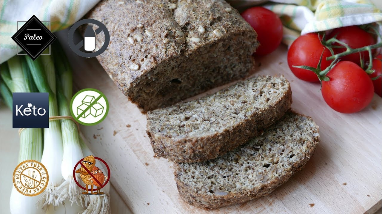 Fluffy Sunflower Seed Bread | Paleo, Keto, Gluten-Free, Dairy-Free, Sugar-Free, Nut-Free