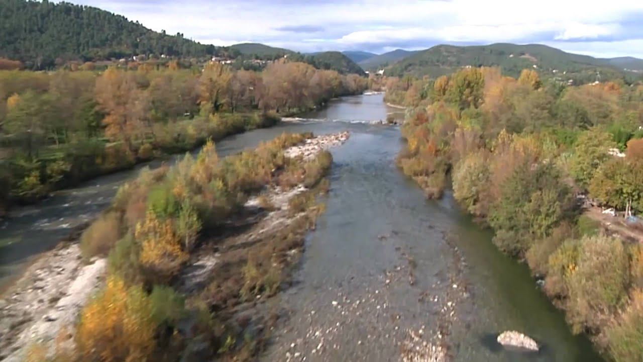 Cévennes vues du ciel