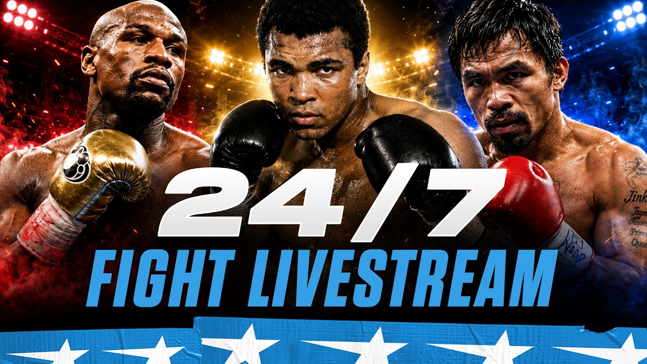 🔴 24/7 LIVESTREAM: The GREATEST Fights In History 🔴