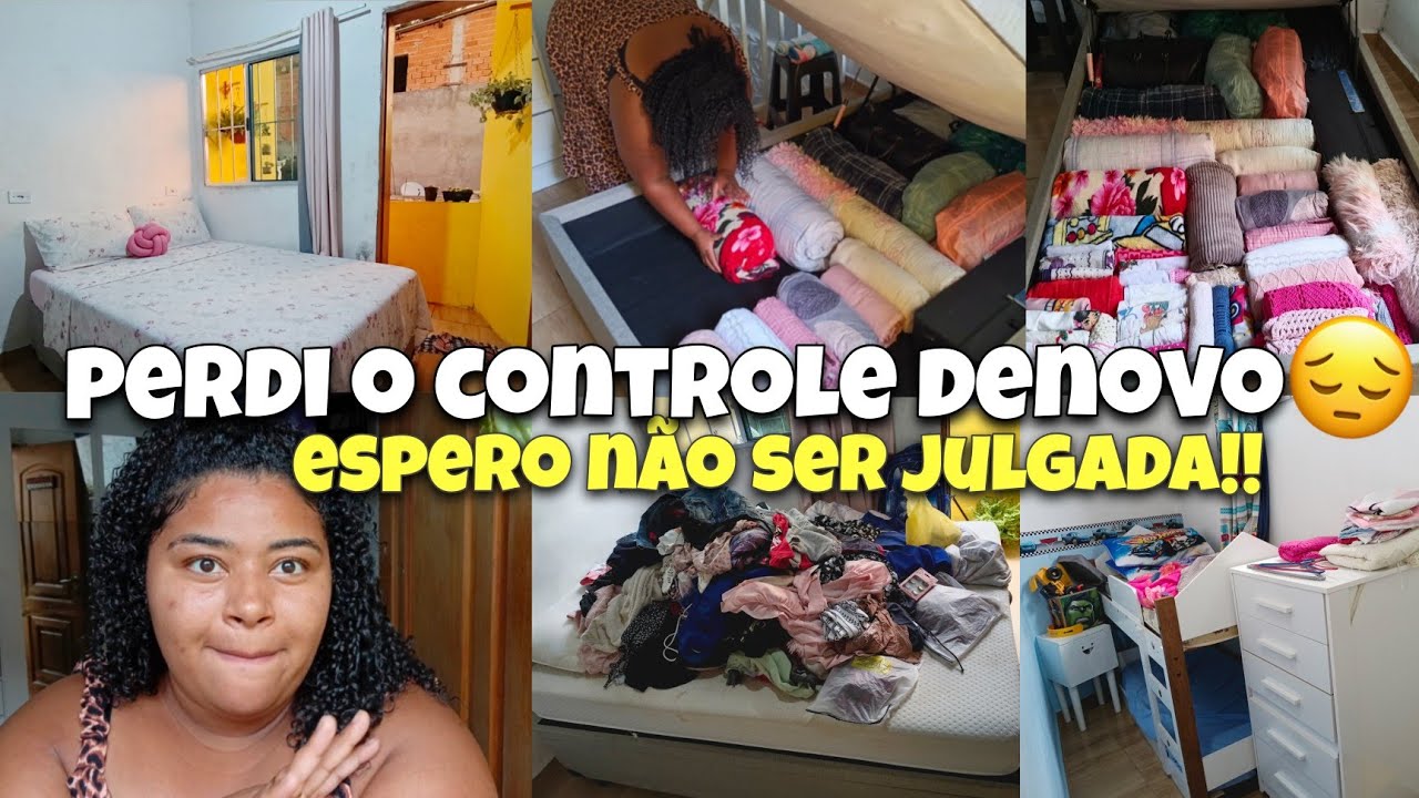 PRECISO MUDAR URGENTE😓 FaXINA DETALHADA NOS QUARTOS ! Meta 2026