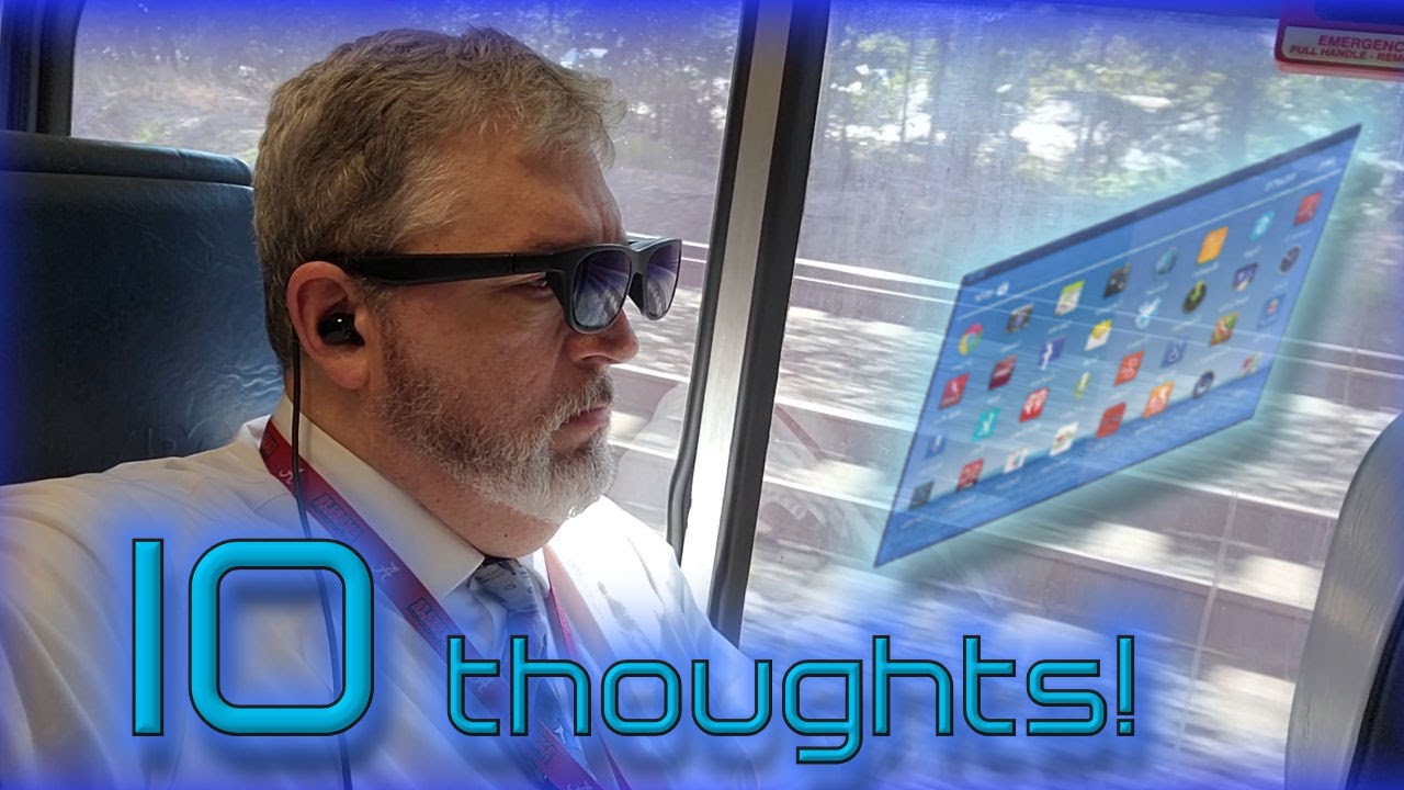 Tech Time: A Commuter's Thoughts on the @Viture Pro XR/AR Glasses