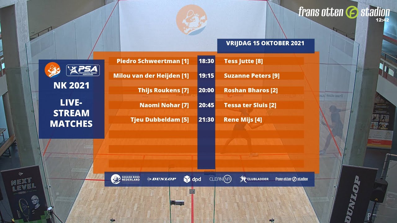 NK Squash 2021 - Dag 2