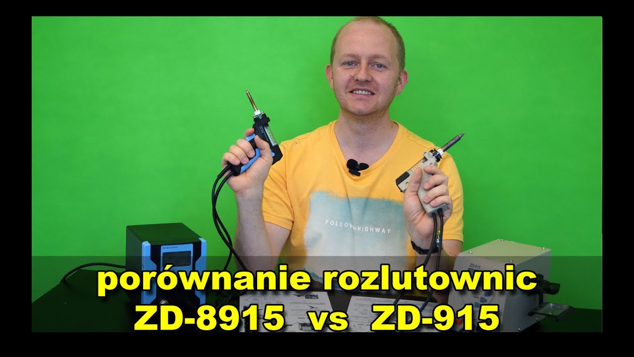 Rozlutownica ZD-8915 i ZD-915 porównanie