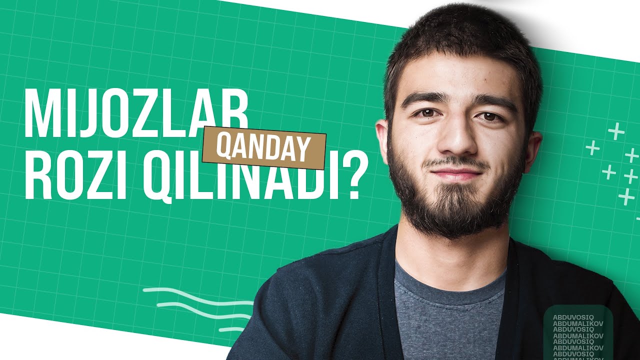Mijoz bilan ishlashdagi muhim tavsiyalar