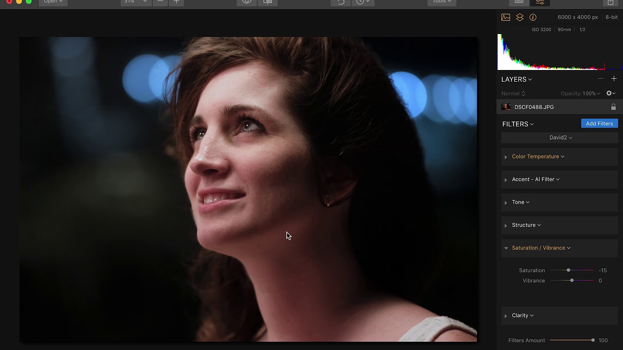 Making a better portrait - Posing & Luminar 2018