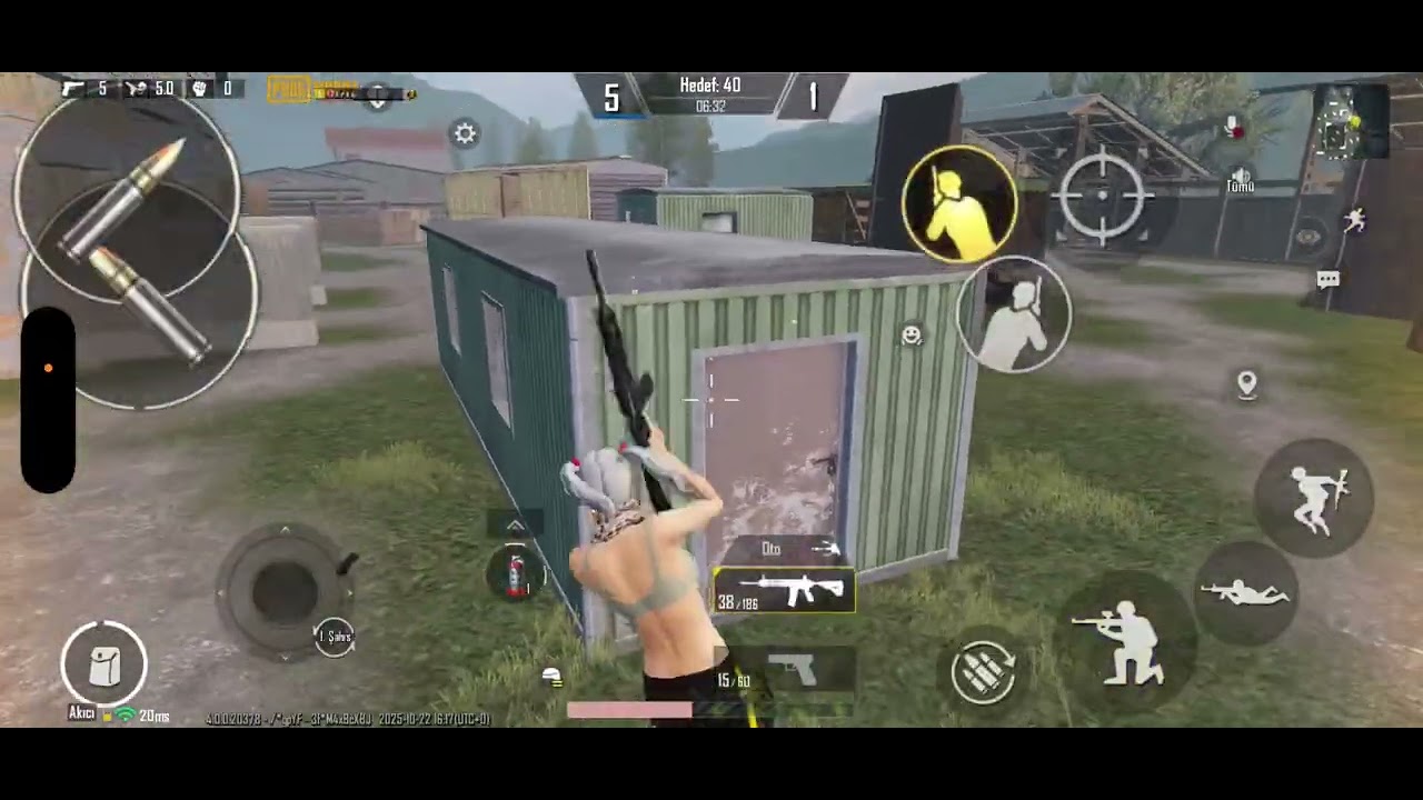 Yerelden 1v1 attım 
