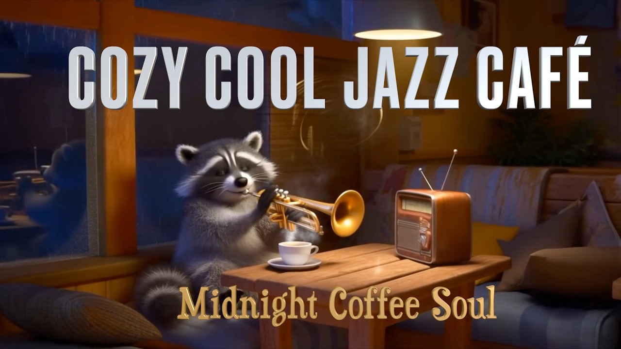 COZY COOL JAZZ CAFÉ ☕ Smooth Instrumental Jazz for Study & Relax