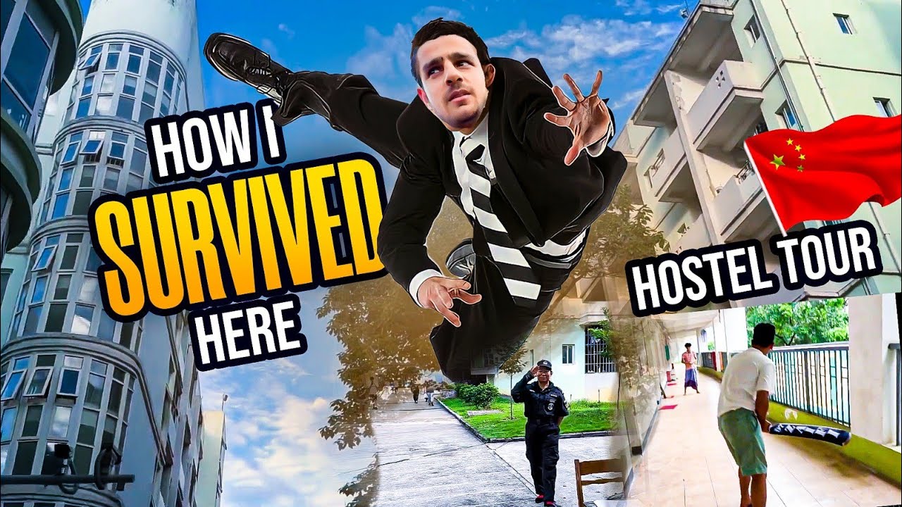 What Nobody Tells You About Staying In A Chinese  hostel 😱 | Dormitory tour | china vlog