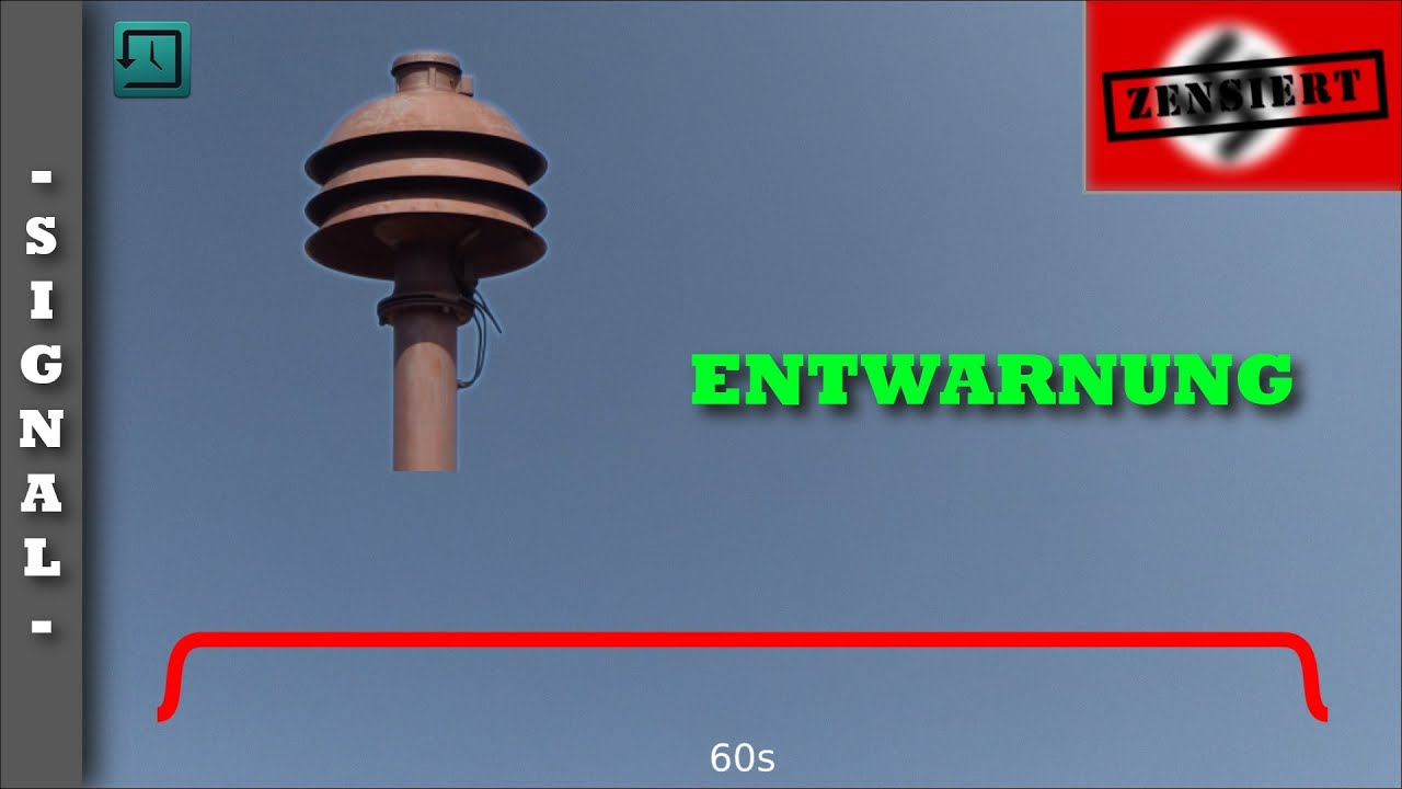 Ehemaliges Sirenensignal 