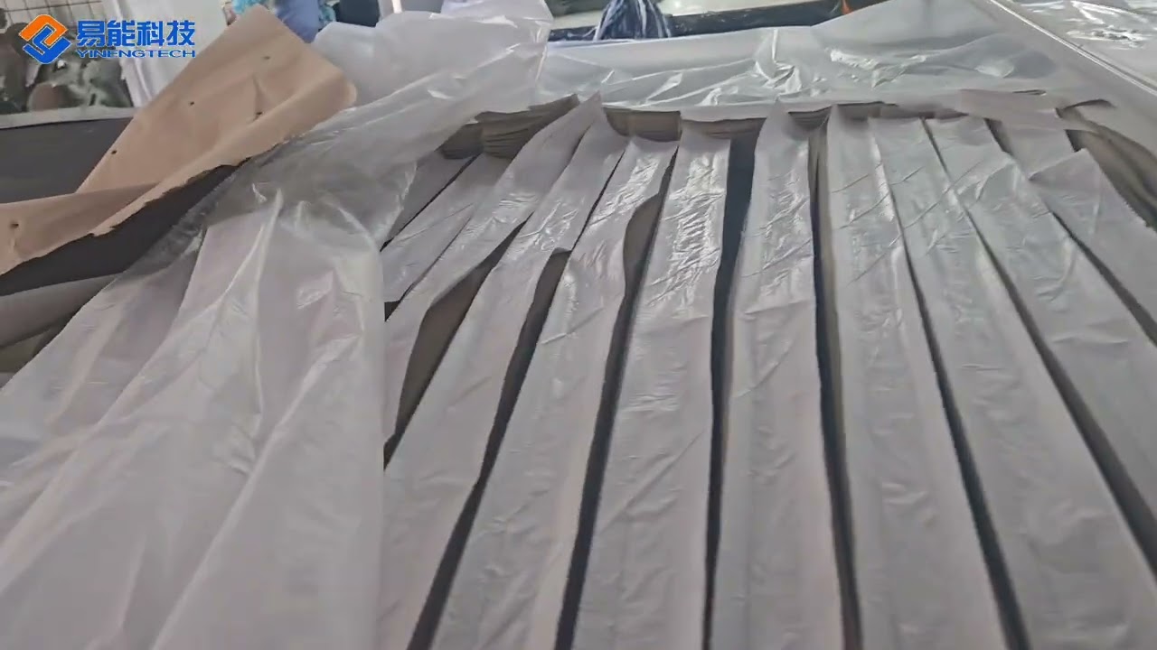 含胶梭织面料90层  KP-ES2025 for cutting 90 layers adhesive-coated woven fabric 