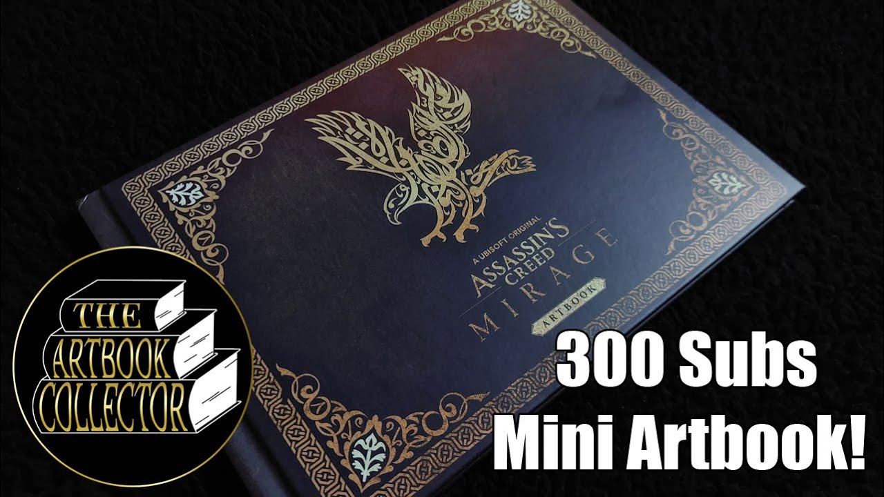 Mini Artbook | Assassin's Creed Mirage Artbook - Book Flip Through
