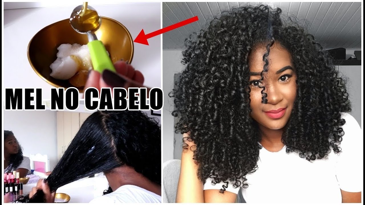 HIDRATAÇÃO COM MEL E AÇÚCAR  - ADEUS CABELOS RESSECADOS