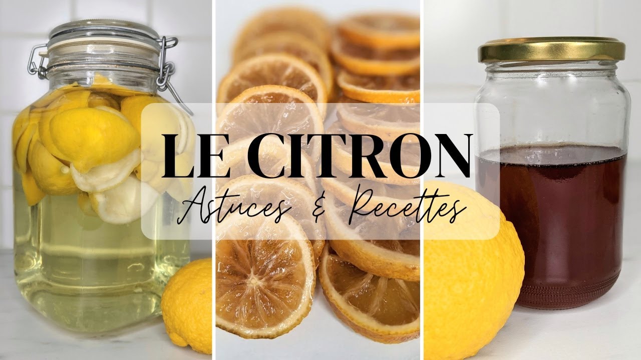 Quoi faire avec des citrons ? | Recettes & Astuces